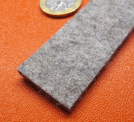 F3 Felt 1/8″ Thick x 1.00″ Wide x 10 Foot Roll