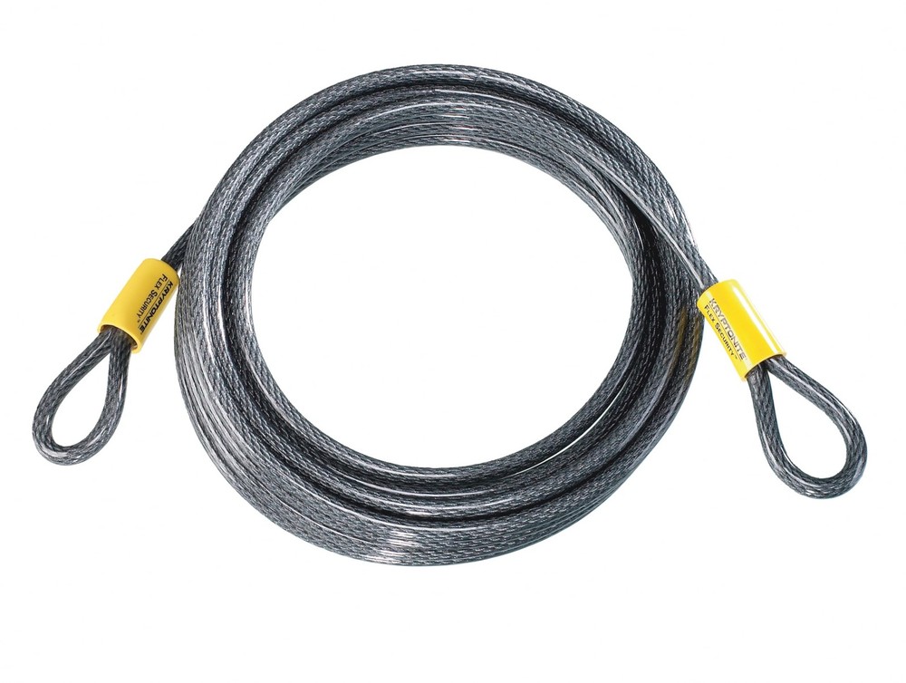 Kryptonite KryptoFlex 3010 Double Loop Security Cable 30ft 10mm Braided Steel