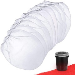 Paint Strainer Bag, 5 Gallon with Elastic Top 10 Pcs, White