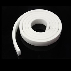 3mm-30mm Silicone Foam Seal Strip, Sponge Strip High-Temperature-Resistant White