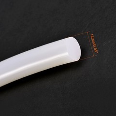 39″ Long 14MM Dia High Temperature Resistant Silicone Sealing Strip(Cream White)