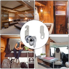 Reliable Thumb Turn Cam Lock for RV Compartments Protect Your Valuables