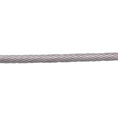 STAINLESS WIRE ROPE CABLE, 1 X 19, 1/16″ CUTS, 316 SS (SOLD PER FOOT)