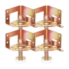 Steel Adjustable Furniture Leg Levelers 4PCS 0-28mm Height Cold Rolled Build