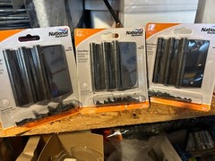 3-pack lot (9 Hinges) National Hardware N830-323 Door 3-1/2″ Oil Rubbed Bronze