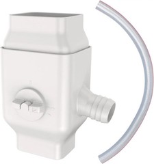 Prestantious Gutter Downspout Diverter Fits for 2″x3″ Standard Downspout, Rainwa