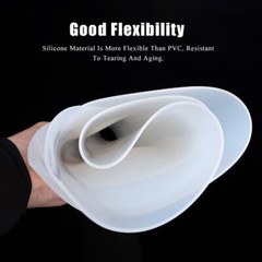 Translucent Silicone Rubber Sheet Sealing Mat 500*500*0.5mm High Temp Gasket