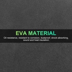 5 Pcs Neoprene Rubber EVA Sponge Anti Pads Isolation Mats 150x150x5mm