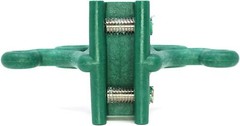 Green Plastic Roof Ice Snow Standing Seam Metal Roof Guards 1, 5 or 10 pack