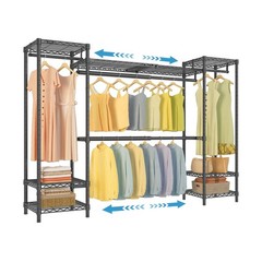 VIPEK X30 Expandable Clothes Rack Adjustable from 5′ to 6’11”, 950l… Fast Ship
