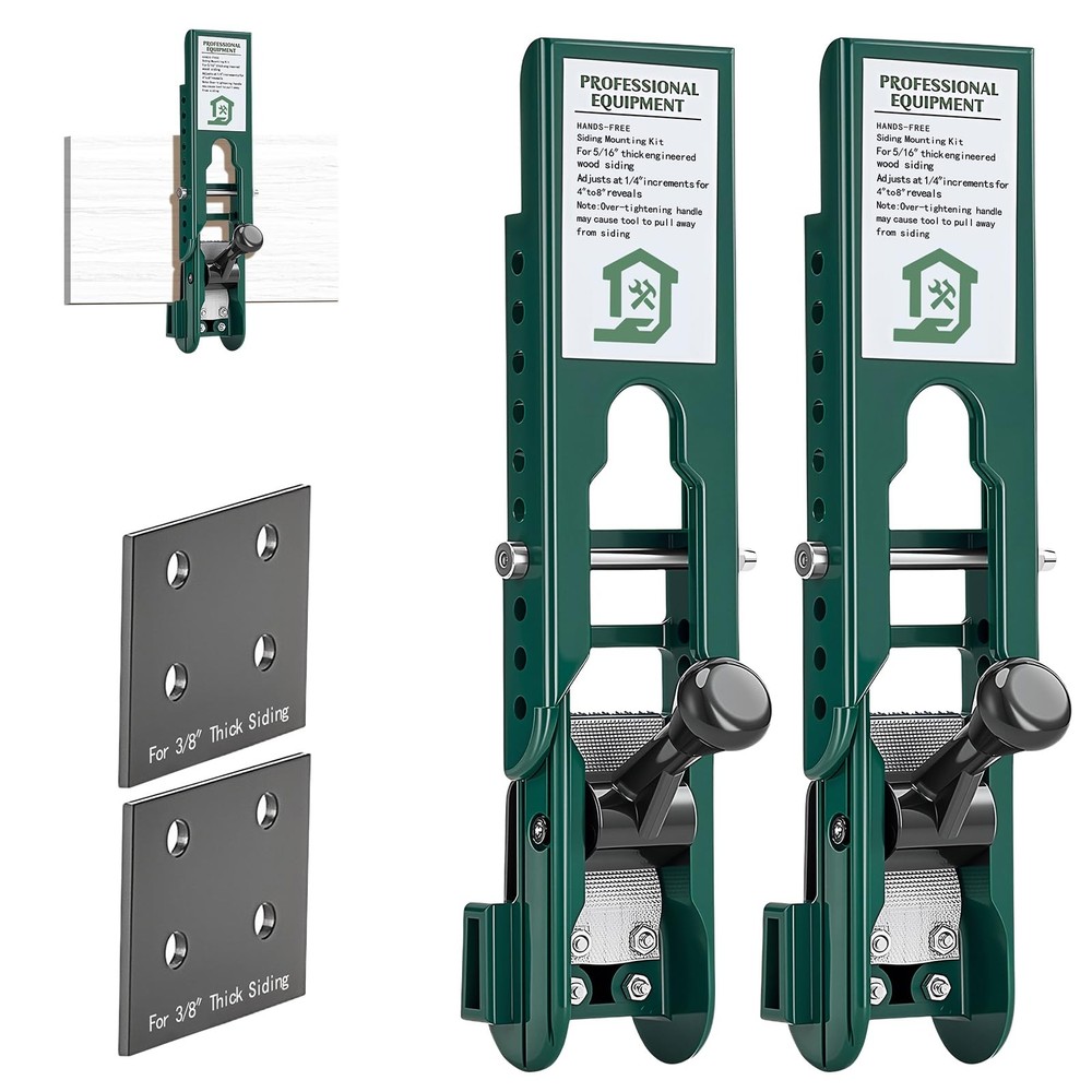 Siding Installation Tools for 5/16-Inch, 3/8-Inch, 7/16-Inch Cement Siding La…