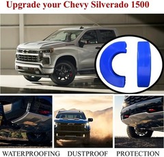 Tow Hook Covers Fit for Silverado 1500 2007-2026/Sierra 1500 2007- Color: Blue