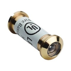 30 Pieces National Hardware N830-287 160 Degree Door Viewer, Polished Brass