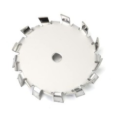 304 Stainless Steel Dispersing Disc 30-500mm/1.2-19.7 inch Dispersion Impelle…