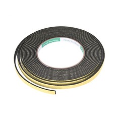 EVA Foam Seal Tape 8mm Wide 2mm Thick 16.4 Feet Long Adhesive Weather Strip