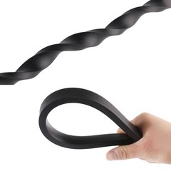 NBR Nitrile Rubber Solid Sealing Strip Square Oil Resistant Buffer Width 4-70mm