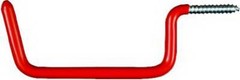Ladder Screw Hook, Red, 6 In. – N271-011