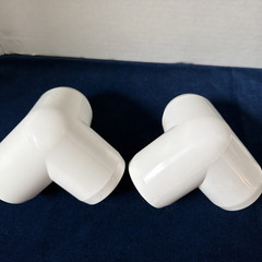 PVC 1-1/4″ Furniture Grade 3 Way Corner Elbow PVC Fitting 4 Pack White