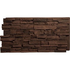 Ekena Millwork Everstone Cascade Faux Stone Panel 48 5/8W X 24 3/4H X 1 1/4D