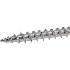 Power Pro 48620 Wood Screws, #8 x 1-3/4″, Premium Stainless Marine Screws, Rust