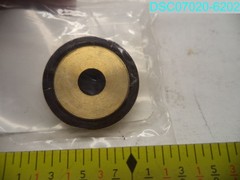 Baldwin 0129060 Colonial Screw Cover Antique Brass with Brown 723079010984