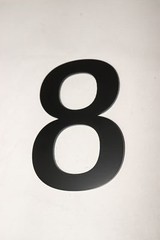 Number 8 Black 5″