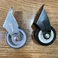 Door Hardware Door Bottom Support Wheel Home Improvement Steel And Rubber