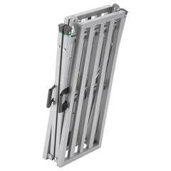 Work Platform, 4 Gear Adjustable Height, Folding Alloy Steel Step Ladder, Portab