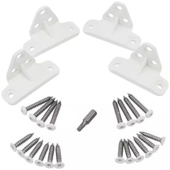 Armorguard Regency/Enclave White Nylon Line Rail Hardware Kit