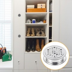 10pcs Wardrobe Mesh Hole Stainless Steel Louver Ventilation Cover Set