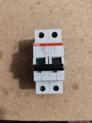 ABB MAGNETIC THERMAL SWITCH 2P 10A 4.5KA S 202 L-C10 2CDS2427014R0104 S59846