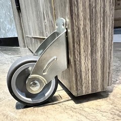 Door Hardware Door Bottom Support Wheel Home Improvement Steel And Rubber