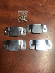 Set Of 4 New 3-3/4”x1-1/2” Iron Photo Frame Sofa Sectional Connector Bracket