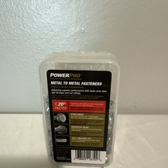 Power Pro Metal Screws, Self-Drilling, Pan Head, 10-16 x 5/8-In., 142-Ct.