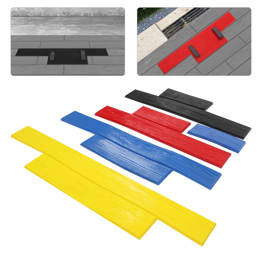 5 Pieces Concrete Molds For Wall & Floor Concrete Texturing Mold Concrete Molds