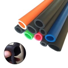 1M 39 Inch Lagging Sponge Foam Insulation Pipe Handle Bars Rubber Tube Fitness