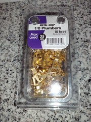 Brass Chain – Koch 1/0 Plumbers. Max Load 35 Lbs. 10 Feet/3m. NEW in Packaging.