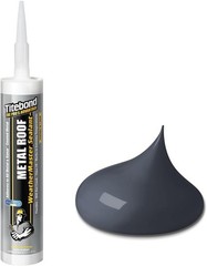 Titebond WeatherMaster Metal Roof Sealant 10.1 oz Cartridge – Black