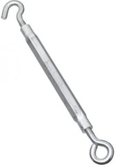 National Hardware N221-895 2172BC Hook and Eye Turnbuckle in Zinc plated,3/8″ x