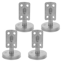 4 PCS Replacement Handrail Bracket Railing Support Balustrade Fixed Wall