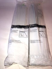 (2) ClosetMaid #1776 16″ Shelf Support Bracket White Steel 12 Pack – 24 Total