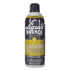 Penetrating Oil, 11 oz, Aerosol Can Pack of 12 B’LASTER LIQUID WRENCH L112