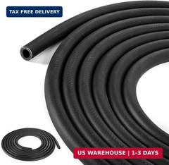 3/8 Inch (10mm) ID Fuel Line Hose 20FT NBR Rubber Push Lock Hose High Pressure 3