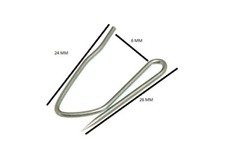 Curtain Tape Pinch French Pleat Goblet Pin Hooks Pack Of 20