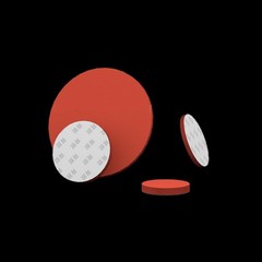 Self-adhesive Foam Silicone Round Sheet Mat High-temperature Resistant Disc