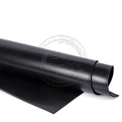 Soft Rubber Sheet Gasket Sheet Solid Black Smooth Squares Thick 1mm-20mm