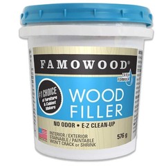 FAMOWOOD Latex Based Wood Filler 10 Colors Solvent Free Water Resistant 15 Mi…