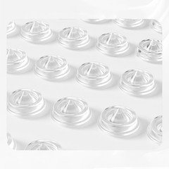 Clear Silicone Feet Pads Anti-Slip Collision Self-Adhesive Sticky Pad 9 ~ 75 pcs