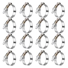 16Pack 1.75″ T Bolt Hose Clamps – 2.00 – 2.24 inches 16pcs t bolt hose clamp