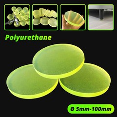 Polyurethane Discs PU Round Solid Gasket Flat Washer Buffer Pad Dia 5mm-100mm